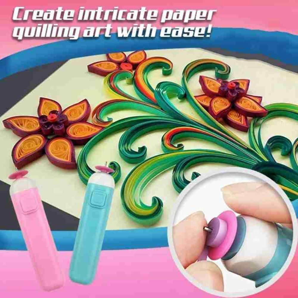 New Origami Paper Tool Electric Quilling Pen Diy Handmade - Temu