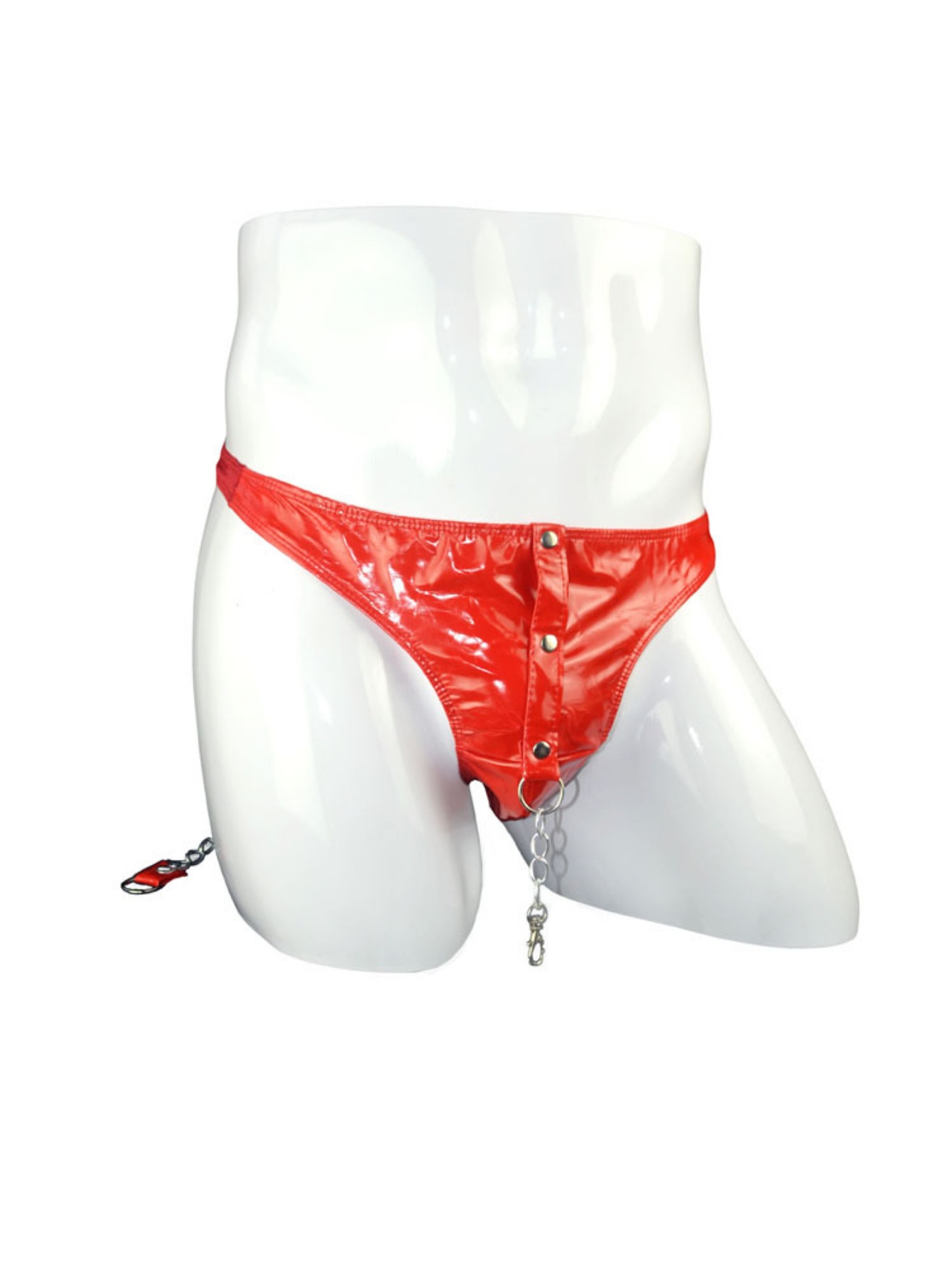 Men's Sexy Thong Underwear, Open Crotch T-pants, Bondage Costumes, Tanga  Briefs, Men's Underwear