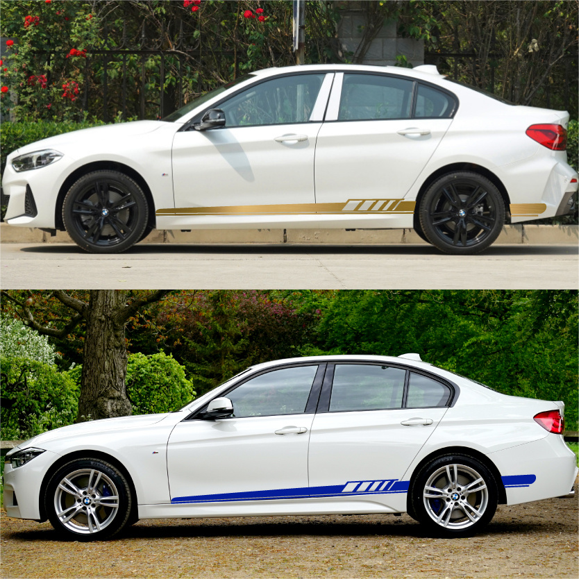 2 x BMW Performance Limited edition body side Decal Sticker compatible with  BMW