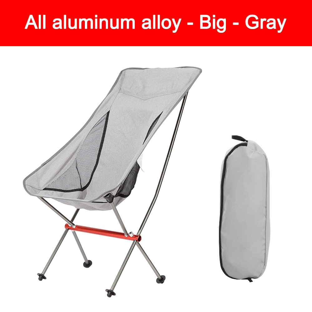 Portable Moon Chair Foldable Removable Outdoor Camping Chair Beach