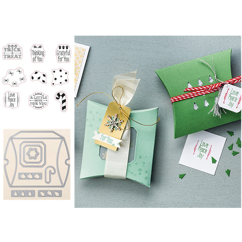 Winter Mailbox Silicone Clear Stamps For Diy Embossed Paper - Temu