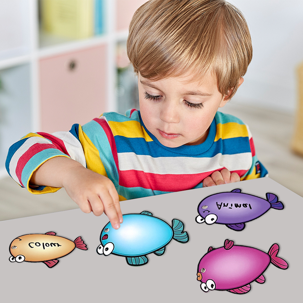 Erasable Magnetic Fishing Toys Montessori Learning Supplies - Temu Canada
