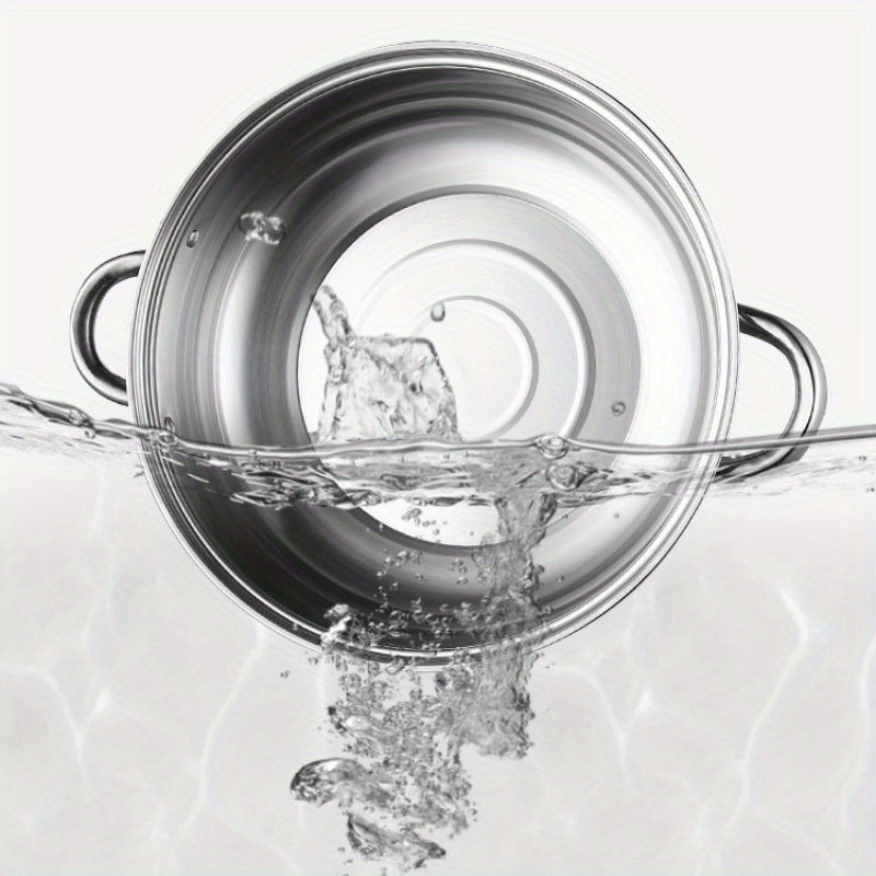 3 Tier Steamer Pot Set Stainless Steel Stockpot - Temu