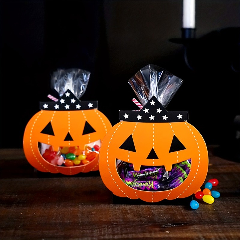 Halloween Tags Halloween Candy Bag Gift Box Decoration Tags - Temu