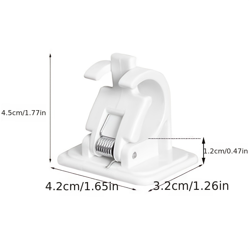 2pcs Adjustable Rod Holders for Home Decor
