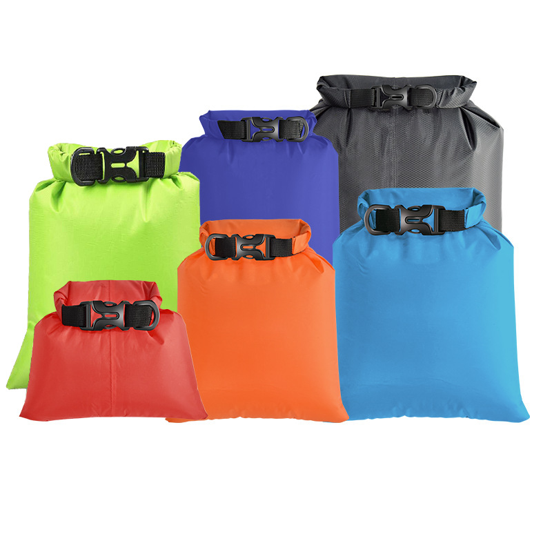 

5pcs/6pcs Outdoor Waterproof Bag, Multifunctional Waterproof Storage Bag For Rafting Hiking Camping Boating Drifting