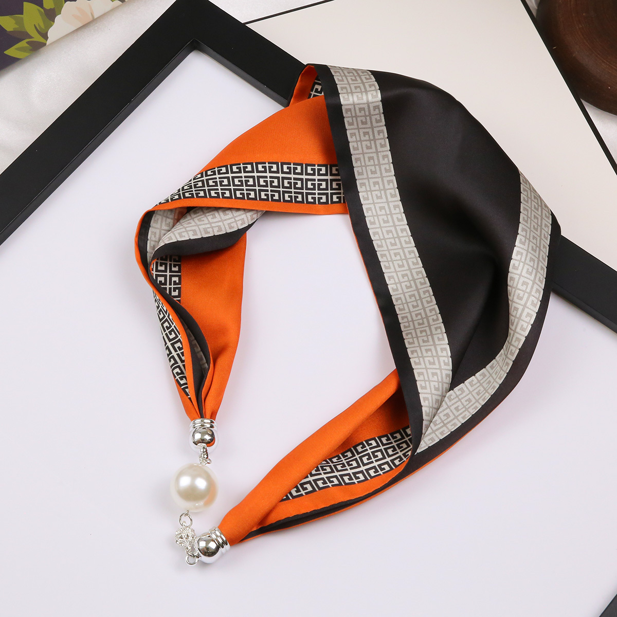 Hair Band Head Neck Scarf Hair Ribbon Bag Tie Small Ribbon Scarf Bag  Accessories Wrist Scarf - Jewelry & Accessories - Temu Austria