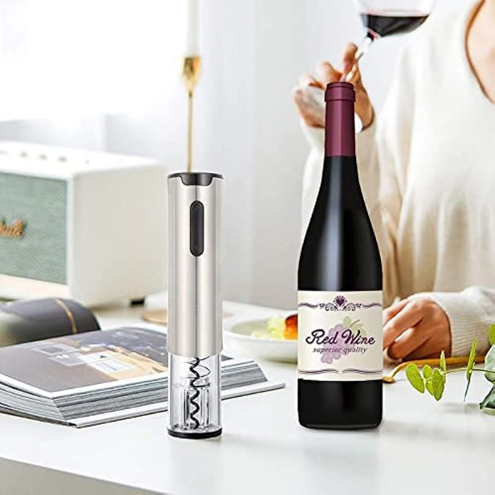 Electric Wine Opener, Rechargeable Automatic Bottle Corkscrew Opener