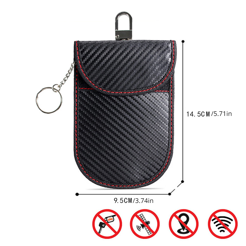 Pochettes Blocage Signal RFID Pour Clé Voiture, Signal Blocage Pochette Sac  Pour Voiture, Étui Protection Anti RFID Pour Clef Télécomman, Bloqueur