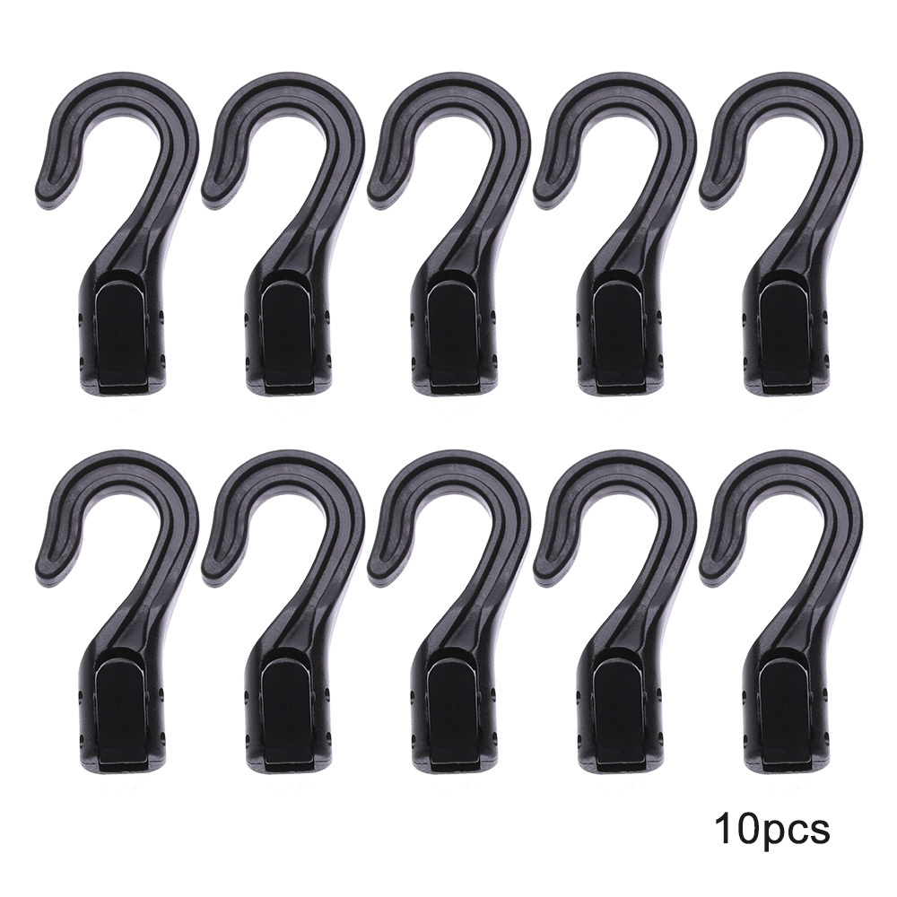 10pcs Strap Snap Hook Plastic Hooks Plastic Clasp Webbing Hook Pet