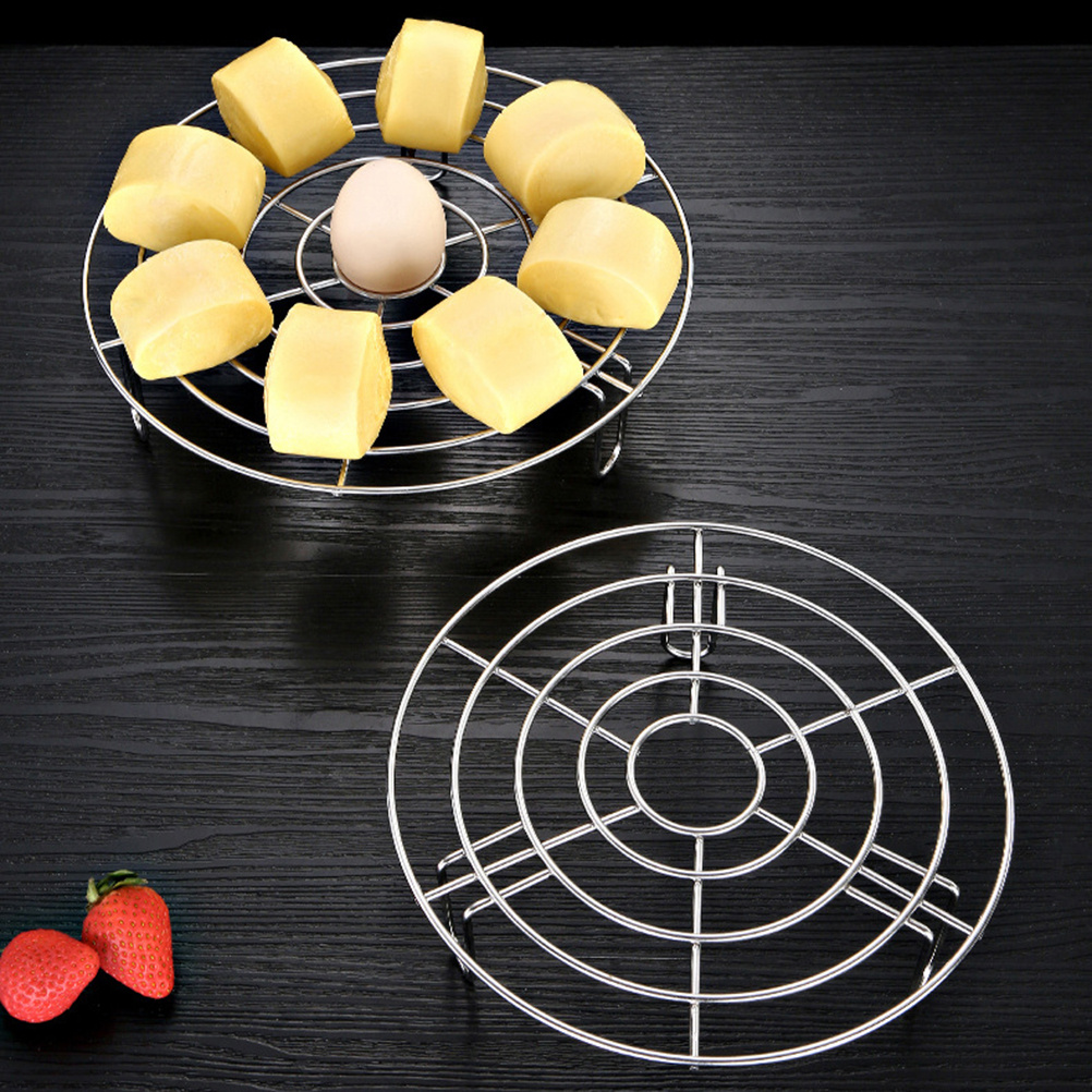 Cake Cooling Rack Round for Air Fryer, Instant Pot, and Steamer