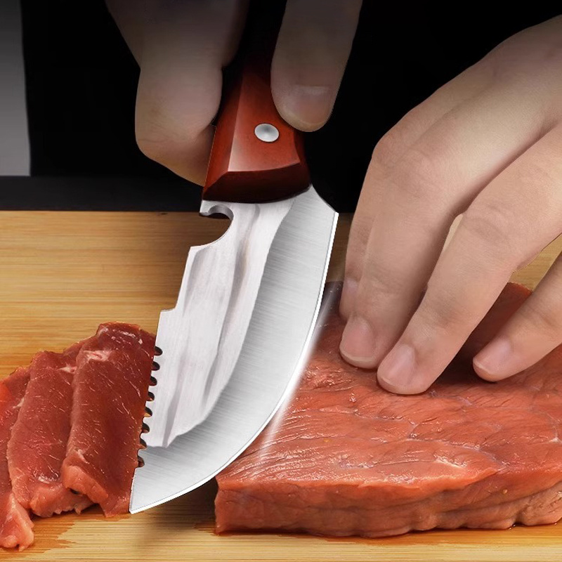 Pocket Knife Special Knife For Meat Eating Thickened Sharp - Temu