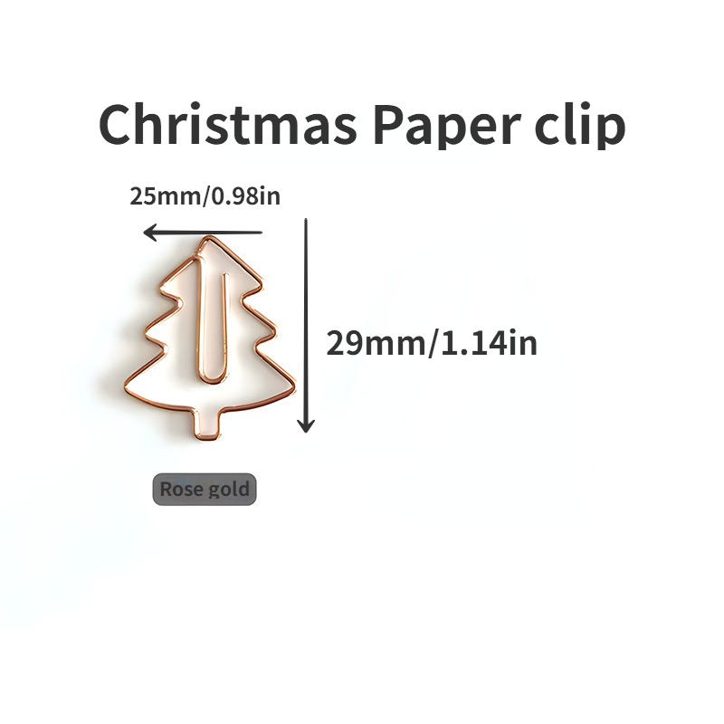 20pcs Paper Clip Shaped Bookmark Clip Bulk