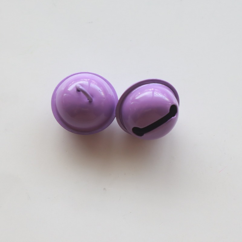 1pc Candy 22mm Colored Bell DIY Keychain Accessory Christmas Met