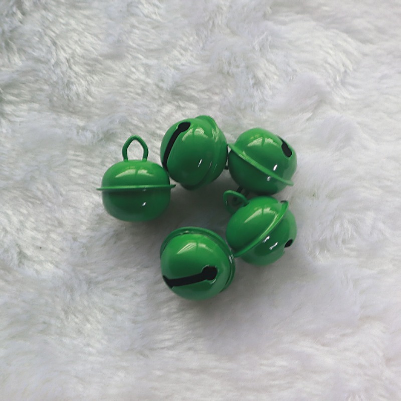 1pc Candy 22mm Colored Bell DIY Keychain Accessory Christmas Met