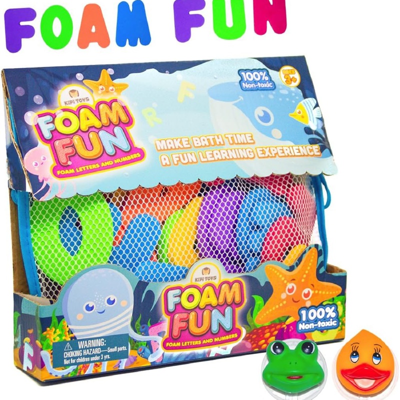 Play Bath Foam Letters Numbers Colorful Educational Fun Foam - Temu