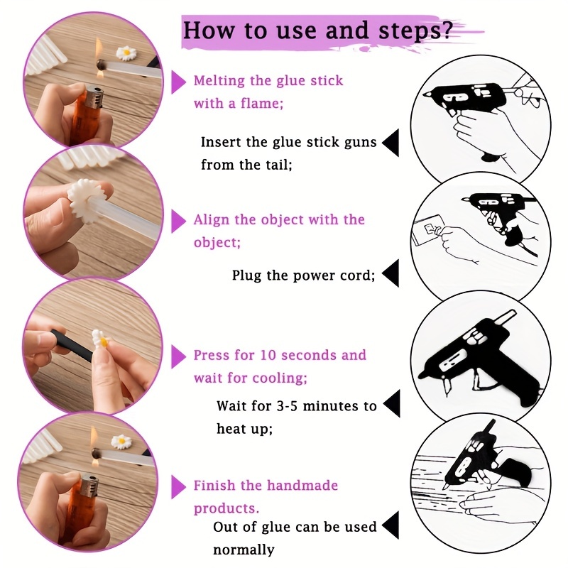 How to use a glue stick 