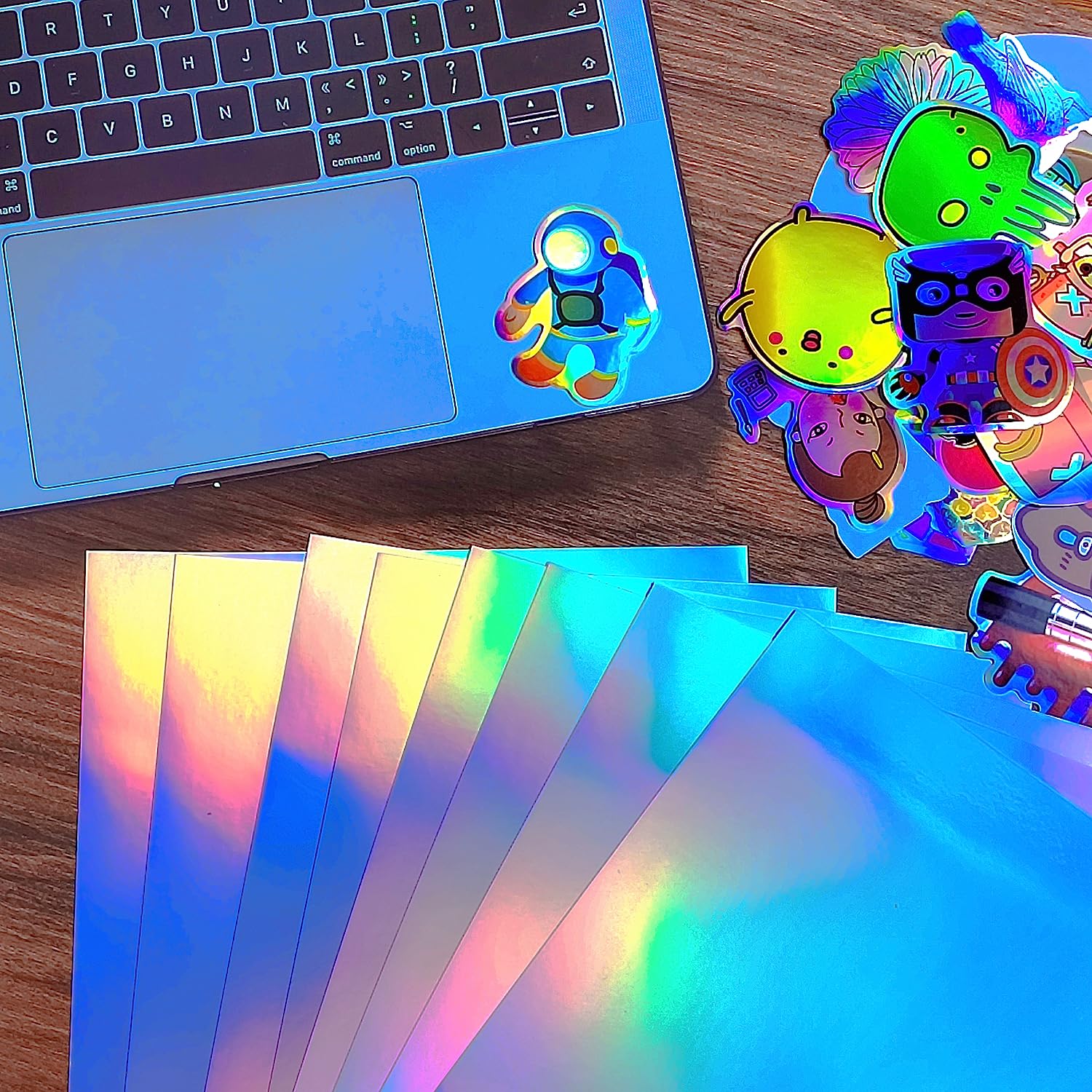 Printable Holographic Sticker Paper For Your Inkjet Printer - Temu
