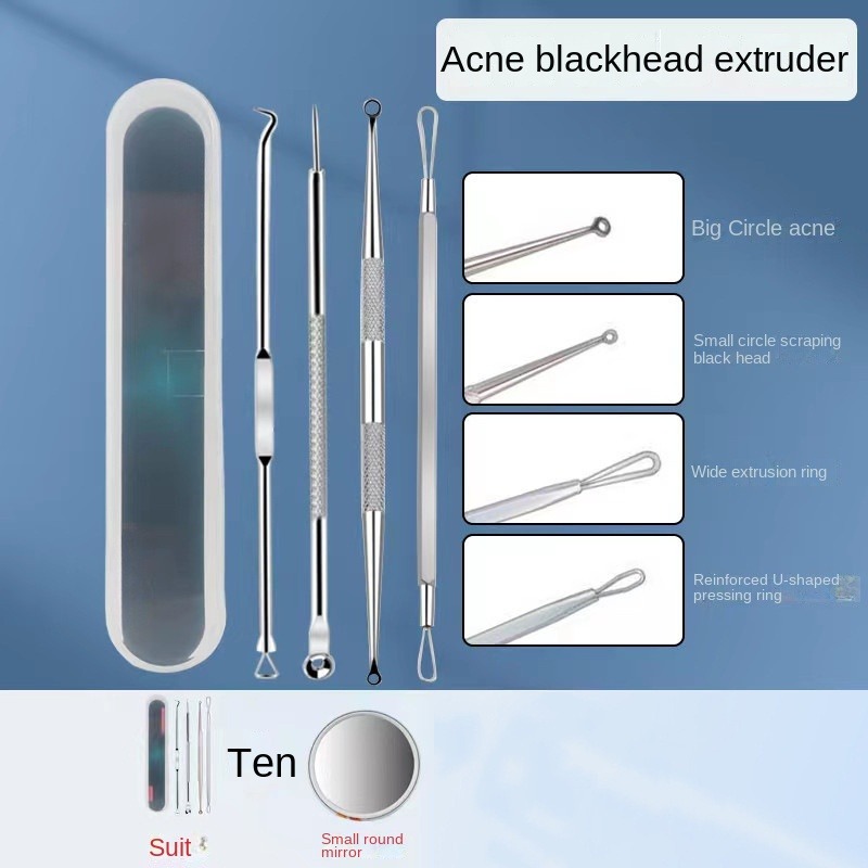 Blackhead Remover Tool Stainless Steel Comedones Extractor - Temu United  Arab Emirates