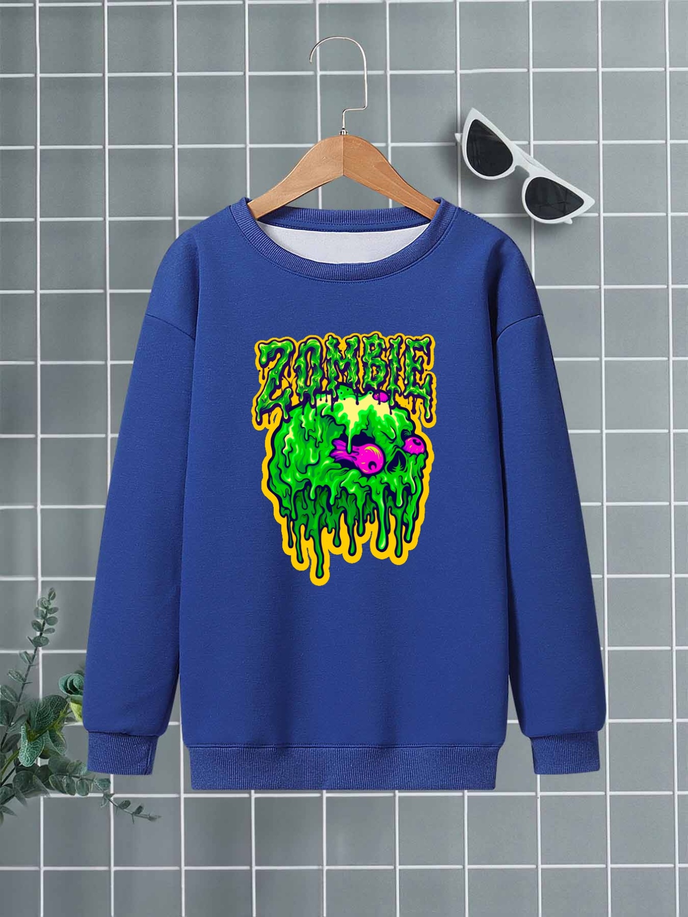 Grateful Dead Hoodie Wood Bears Green Hoody