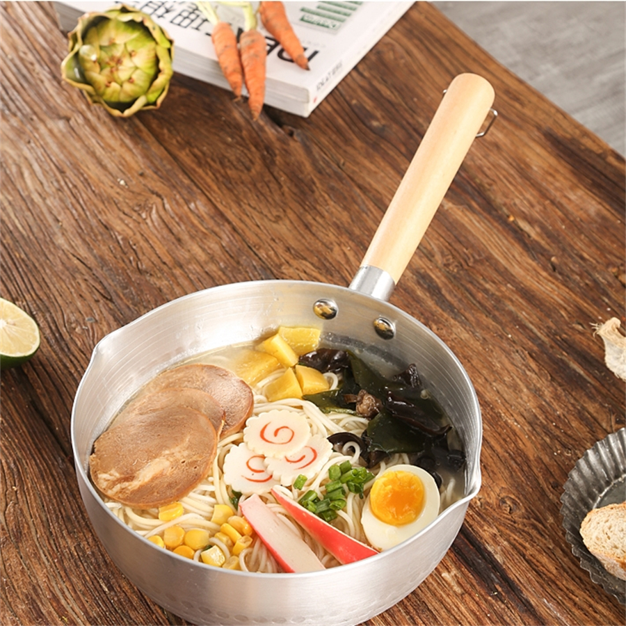 1pc Ramen Noodle Pot With Lid 7.09inch, Double Handle Ramen Cooking Pot For  Kitchen, Cookware