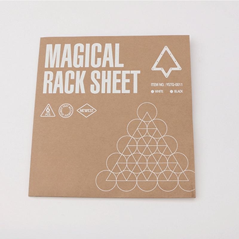 CM Pack of 6 Sheets Magic Ball Rack Pro Triangle Billiards Ball