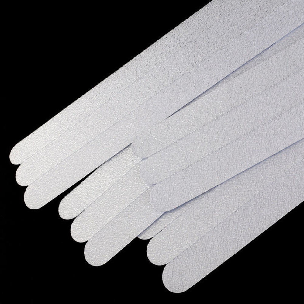 12Pcs Anti Slip Bath Grip Stickers Non Slip Shower Strips Flooring Safety  Tape White