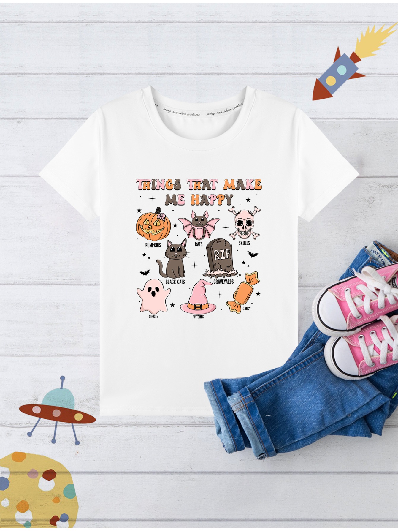 Camisetas para niñas de best sale 8 años