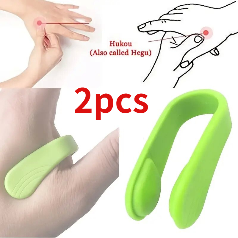 Acupressure Clip, Hand Massager (for Natural Headache And Migraine Relief),  Acupressure, Tension Exerciser 3pcs