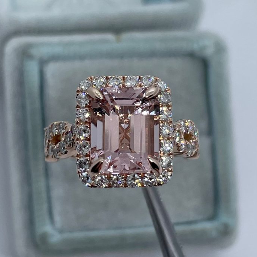 

1pc Copper Synthetic Zirconia, For