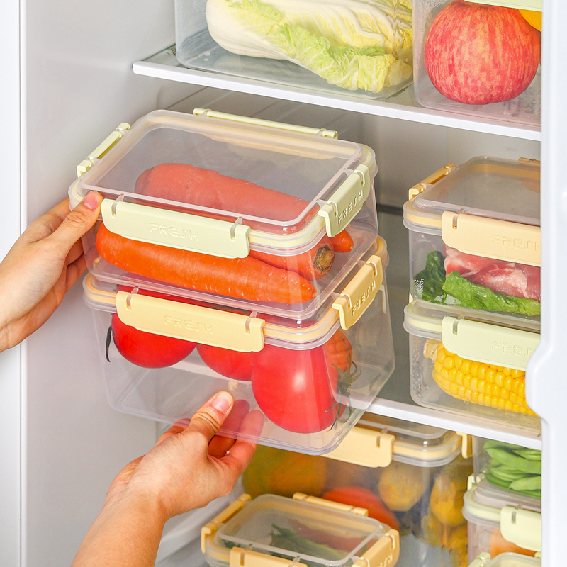 Transparent Fridge Fresh keeping Box With Lid Refrigerator - Temu