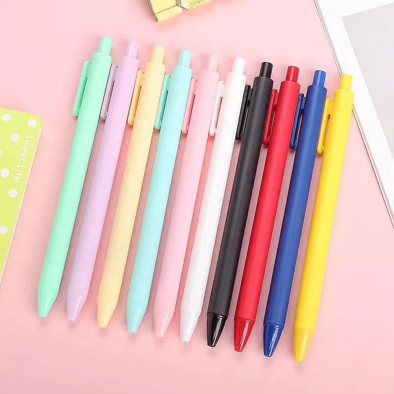 Rollerball Pen 15 Color Ball Point Pens Office Stationery - Temu