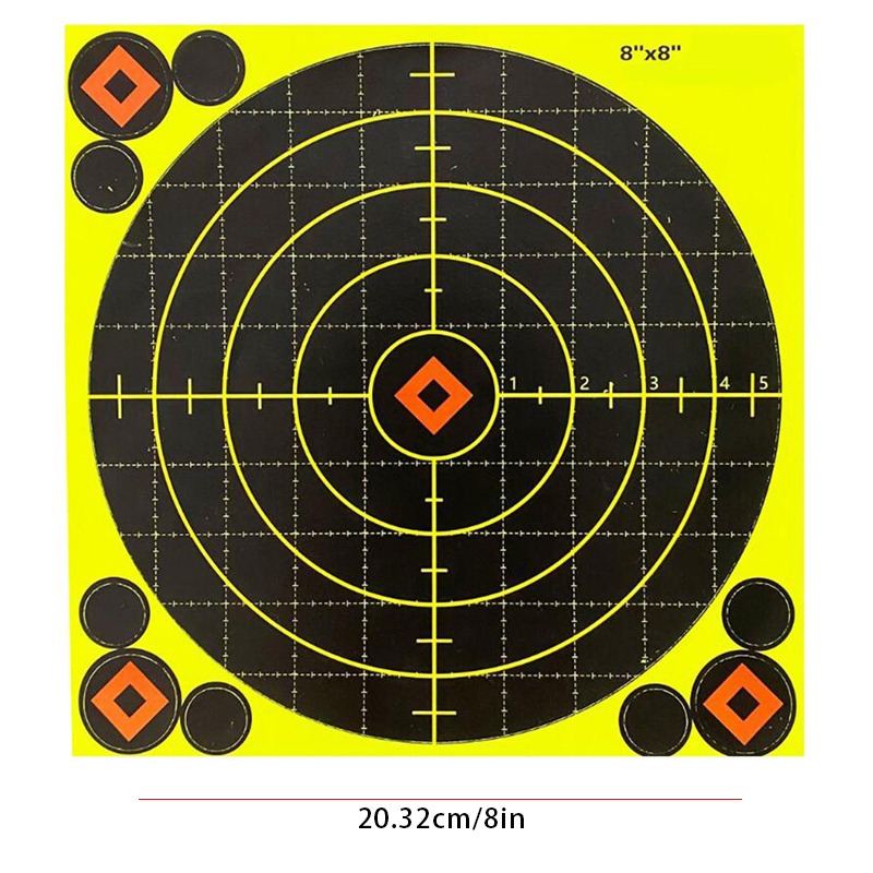 Splash Shooting Targets, Paper Targets, Outdoor Practice Stickers