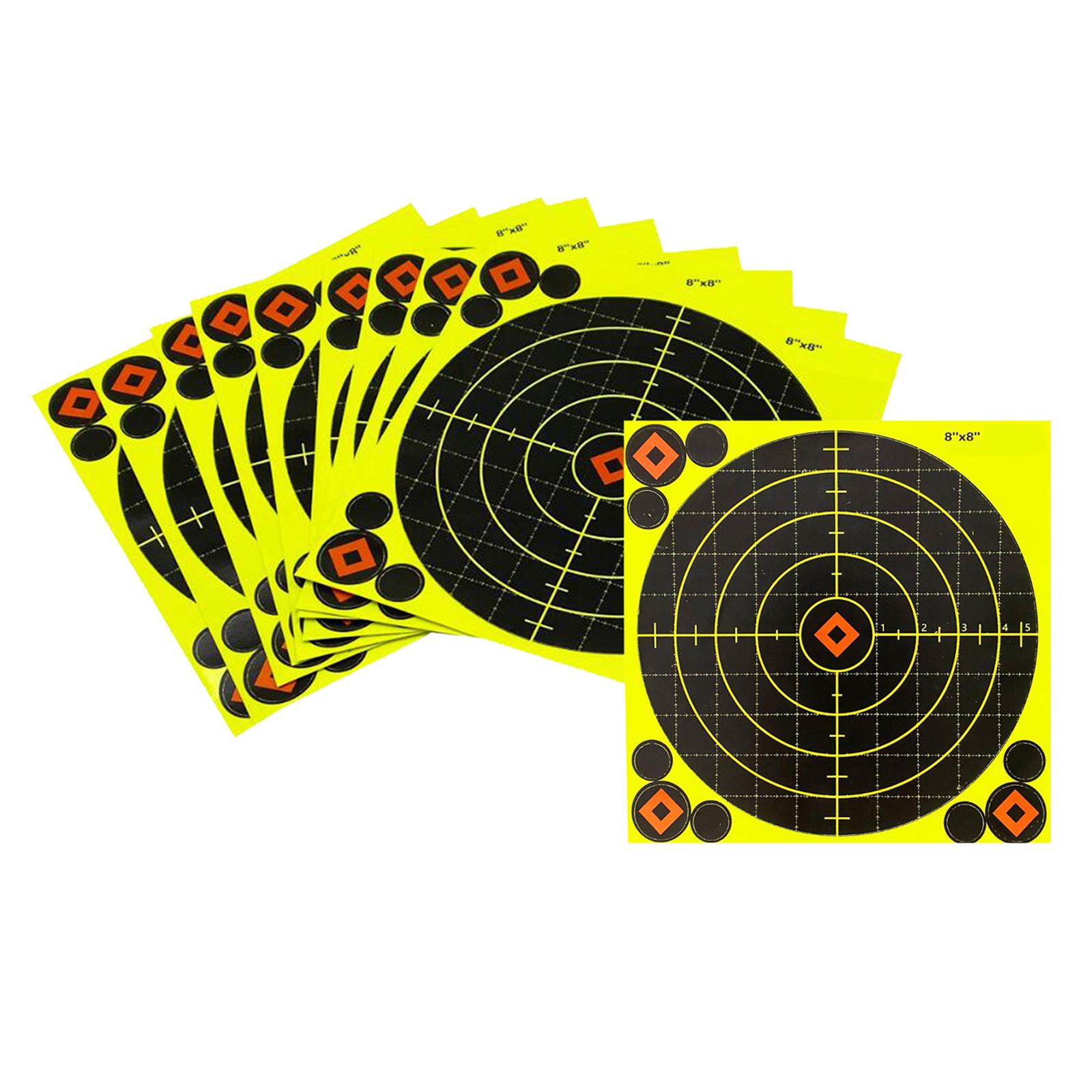Splash Shooting Targets, Paper Targets, Outdoor Practice Stickers