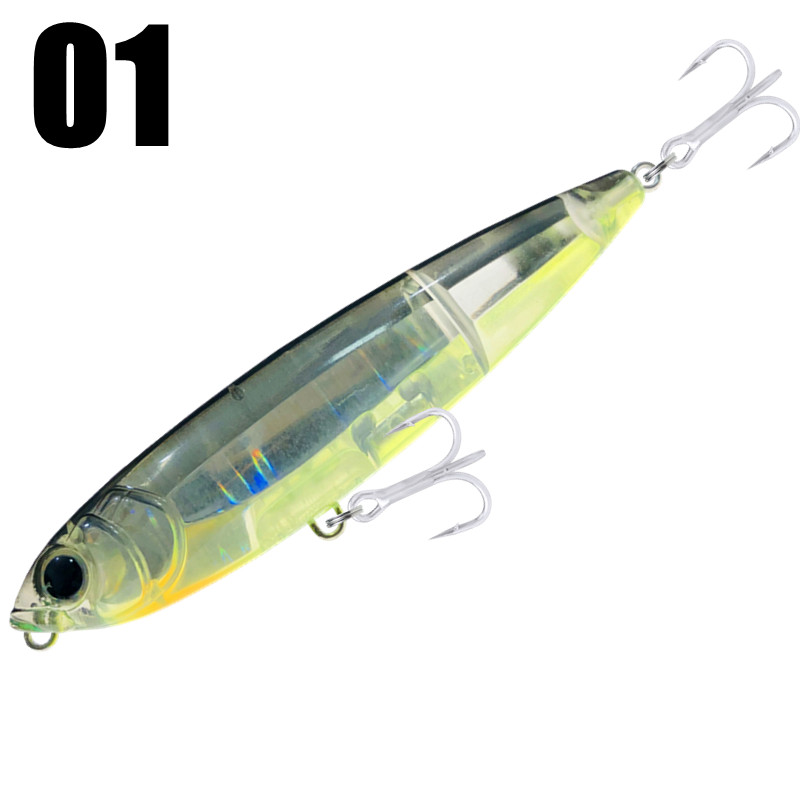 Greenspider 10.2cm- Topwater Pencil Fishing Lures, 4.02inch