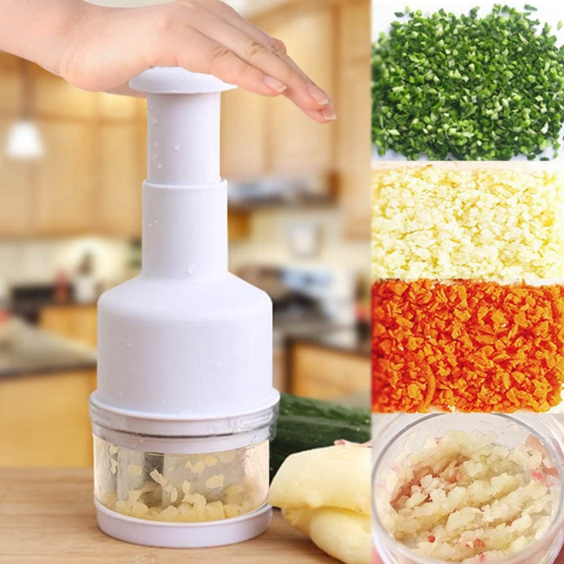 Vegetable Fruit Salad Onion Garlic Food Hand Chopper Cutter Slicer Peeler  Dicer