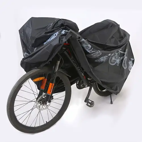 Housse de vélo, housse de vélo, housse de pluie pour vélo étanche à la  poussière et à la pluie Protection UV Heavy Duty pour VTT, vélo de route  avec bande réfléchissante, sac