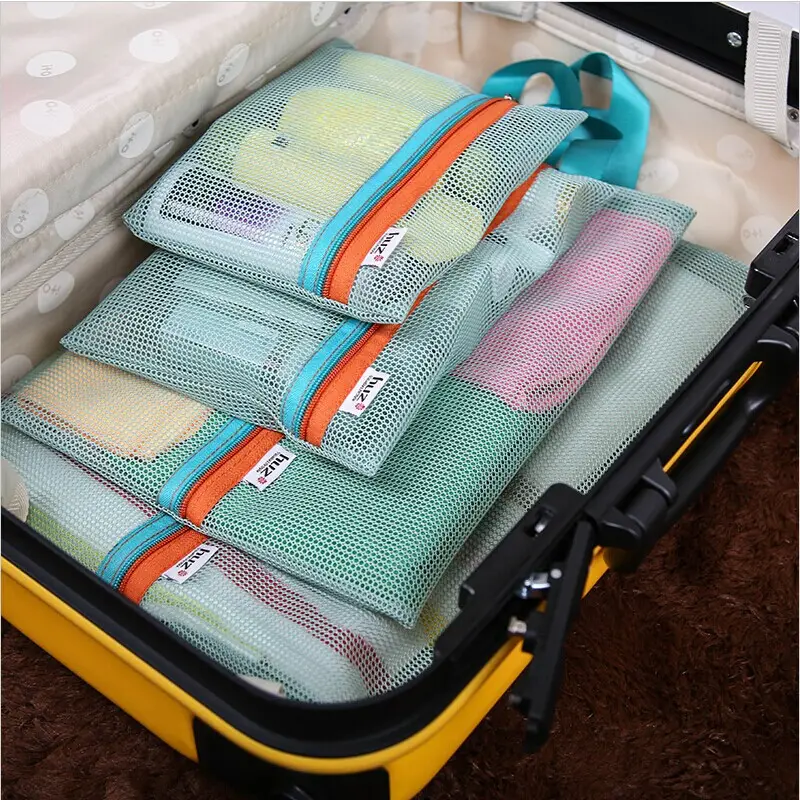 Travel Mesh Storage Bag Underwear Bra Lingerie Packing Cube - Temu