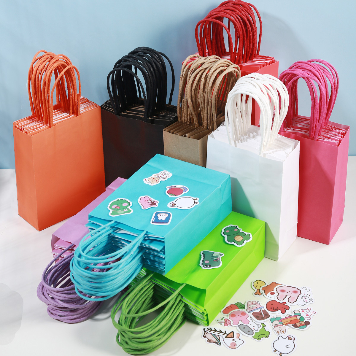 60 bolsas de recuerdo de fiesta para niños, bolsas de regalo para fiestas  de cumpleaños infantiles, bolsas de dulces de juguetes, bolsas de botín  para