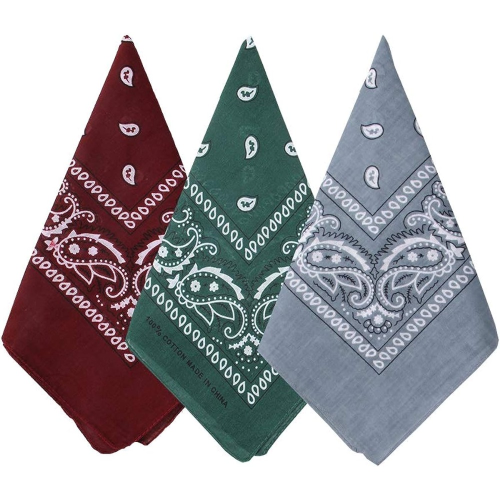 Paisley Square Pattern Bandanas Face Mask Men Women - Temu