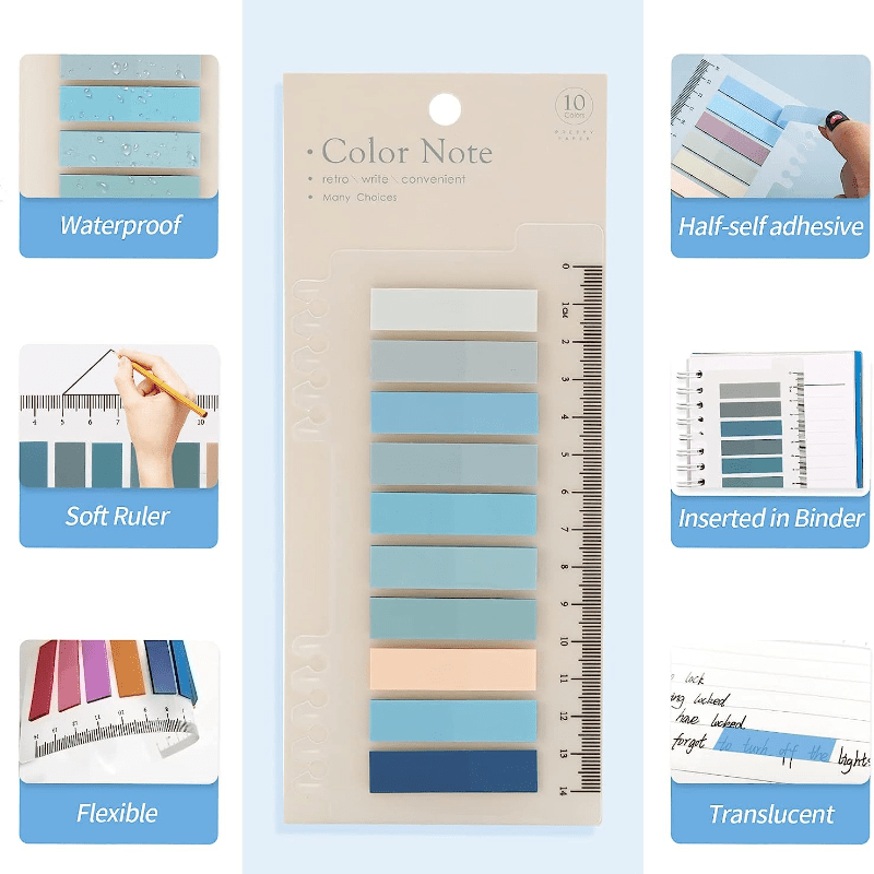 Sticky Tabs 60 Colors Morandi Color Sticky Index Tabs Sticky Notes
