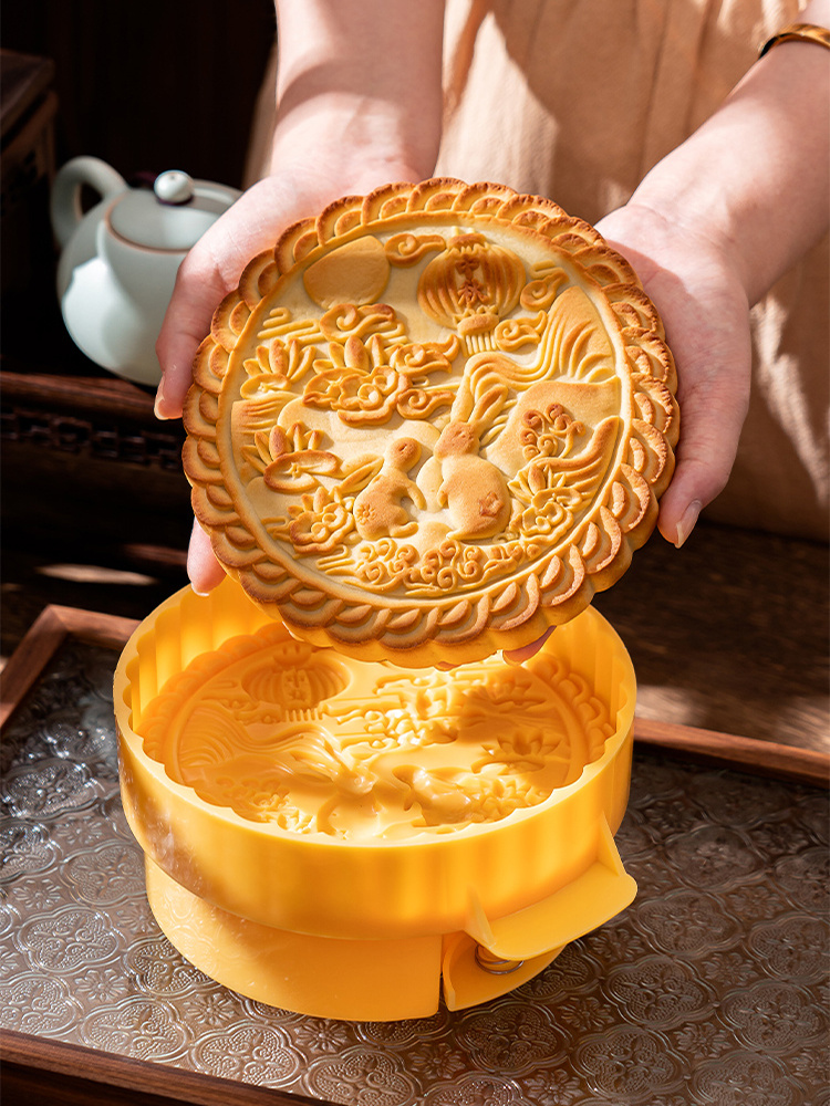 Flowers Moon Cake Mold, Cookie Stamps Mooncake Mold Chinese Traditional  Mid-autumn Festival Moon Cake Mold, Flower Hand Pressure Baking Mold -   Norway