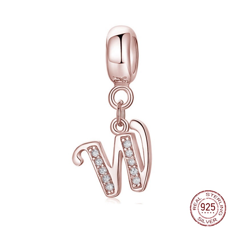 Pandora Letter V Alphabet Charm