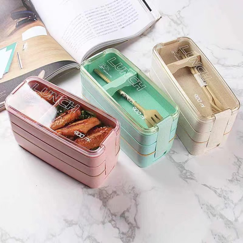 BENTO BOX - Three Layered Lunch Box