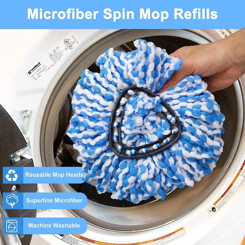 O-Cedar Microfiber Cloth Mop Refill, Machine Washable and Reusable