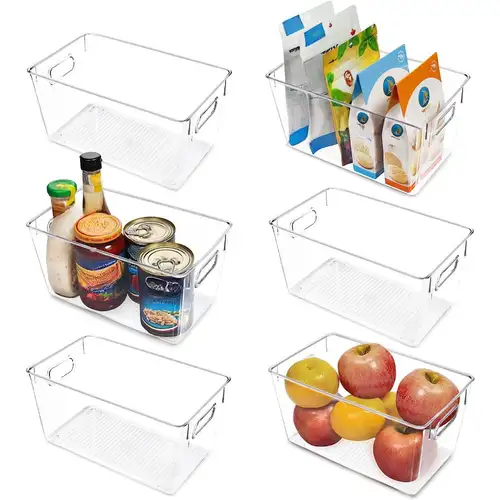 Sorbus Storage Organizer Containers with Handles, Set of 2