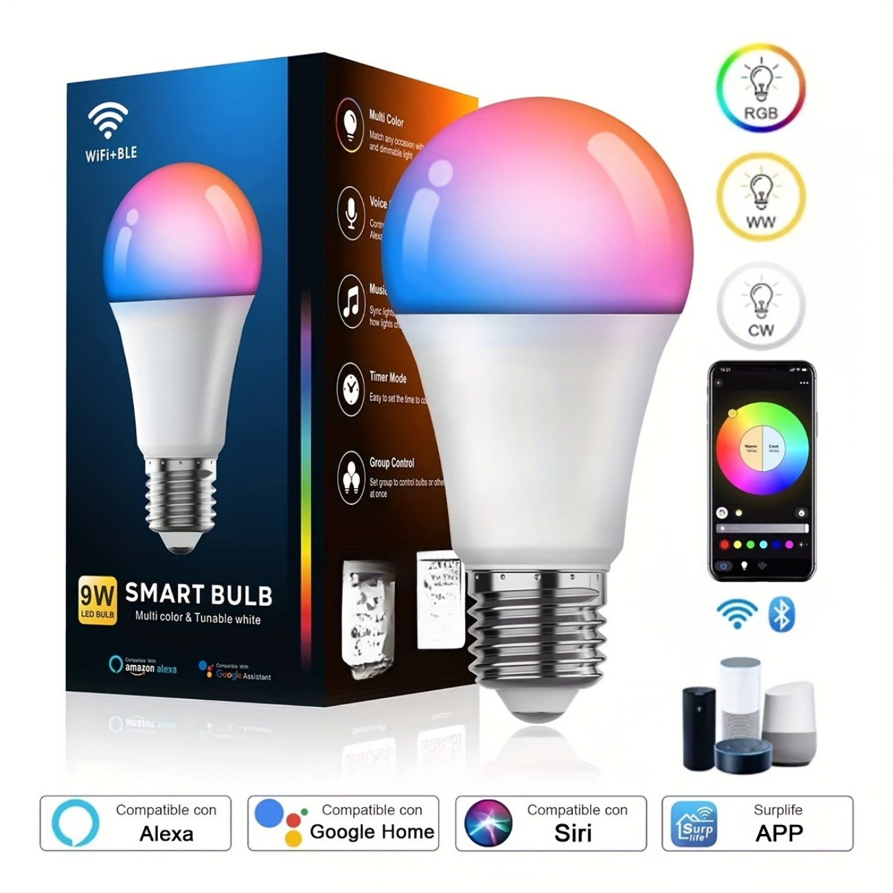 Super Bright Without Dots Portable Three Level Dimming - Temu