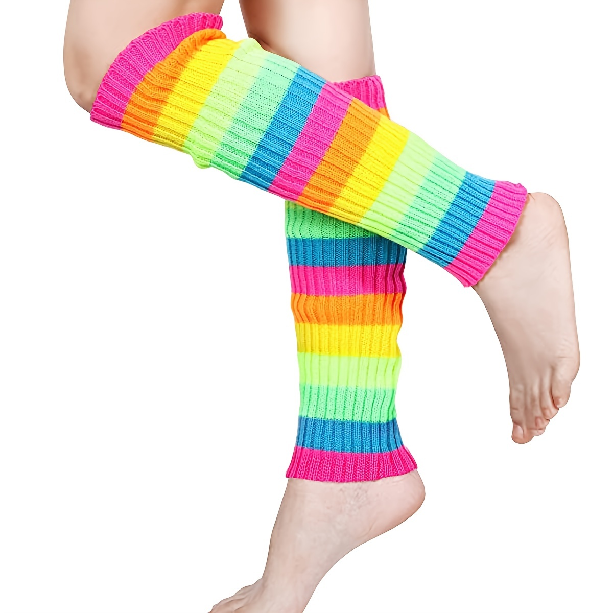 Women's Thick Knit Leg Warmers For Over the knee Comfort And - Temu