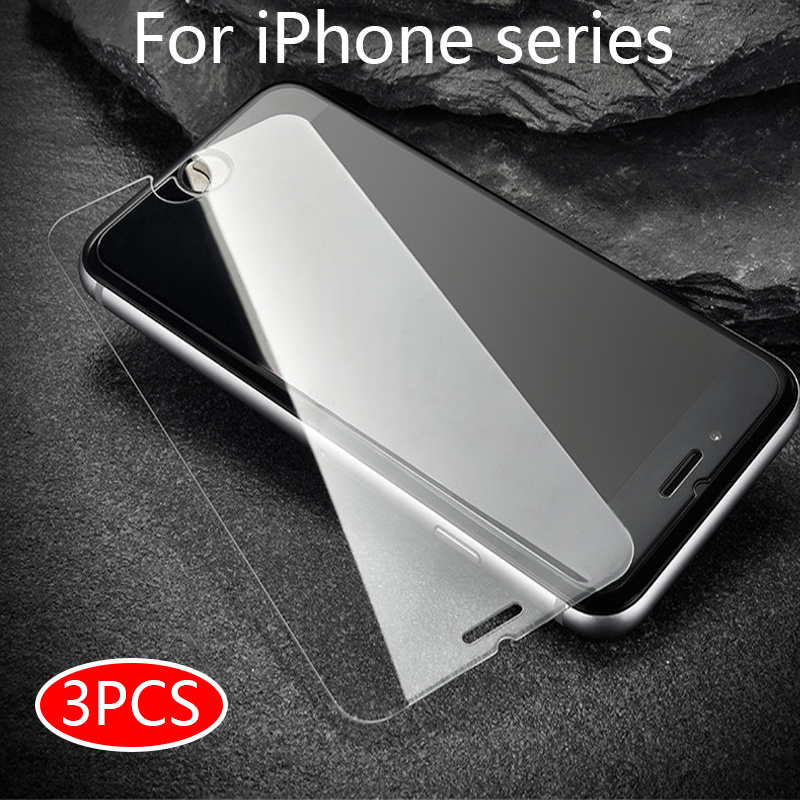 JETech Paquete de 3 protectores de pantalla para iPhone SE 3/2 (edición  2022/2020), iPhone 8, iPhone 7, iPhone 6s y iPhone 6, película de vidrio
