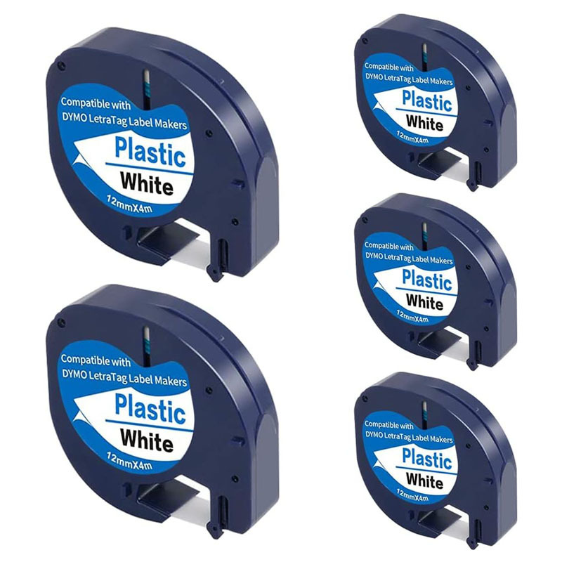 Dymo recharge pour étiqueteuse Letratag Clear Plastic
